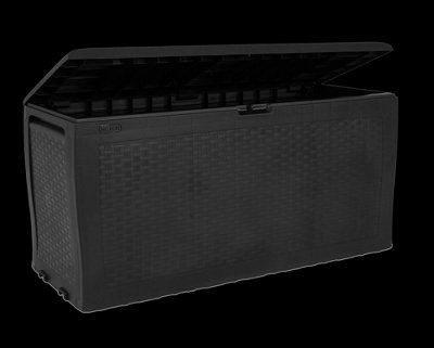 Norfolk Leisure Keter Samoa Grey Storage Box  270 Ltr - 5