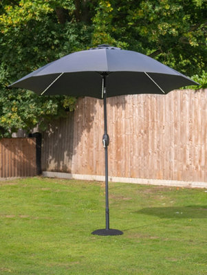 Norfolk Leisure LED Parasol - 2.7m | DIY at B&Q