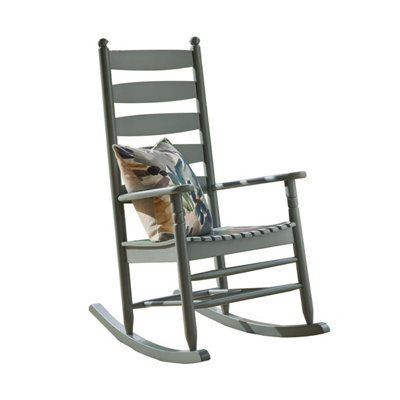 Norfolk Leisure Oakwell Rocking Chair Grey