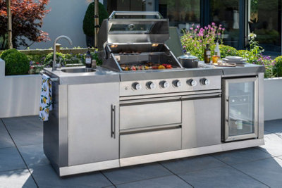 Norfolk Leisure OUTDOOR KITCHEN - 4 BURNER