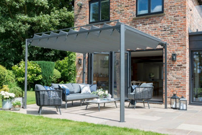 Norfolk Leisure Pandora Leaf Gazebo 3x3.6m