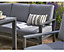 Norfolk Leisure Titchwell Luxury Mini Corner Set with Fixed Standard Table Garden Furniture