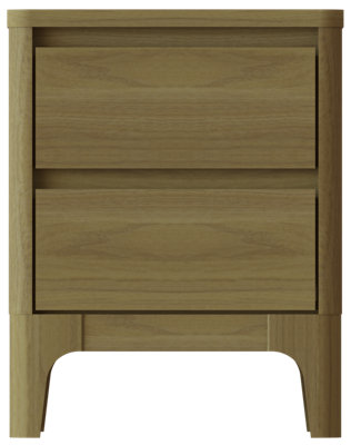 Norsk 2 Drawer Chest Toppan Oak