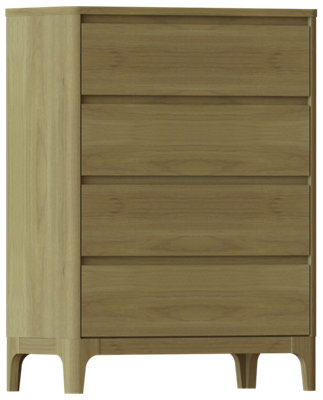 Norsk 4 Drawer Chest Toppan Oak