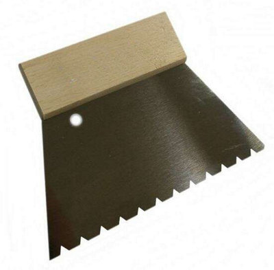 Notched Wood Floor Adhesive Spreader - 6mm (B11 Size) Price Comparisons | Compare The Build