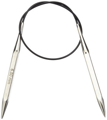 Nova Cubics: Knitting Pins: Circular: Fixed: 40cm x 6.50mm