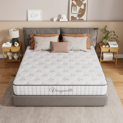 Nova Dream Hybrid Mattress 9.8 Inch Tight Top Mattress with Breathable Foam and Individual Pocket Spring