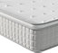 Nova Fashion Hybrid Mattress 9.6 Inch Euro(Box) Top Mattress with Breathable Foam and Individual Wrapped Spring