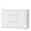 Nova Sideboard - 3 Drawers 2 Doors in White