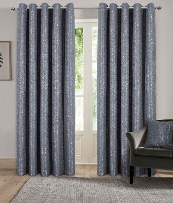 Nova Window Polyster Eyelet Curtains