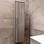 Novela Grey Wood Wall Mounted Bathroom Tall Storage Unit