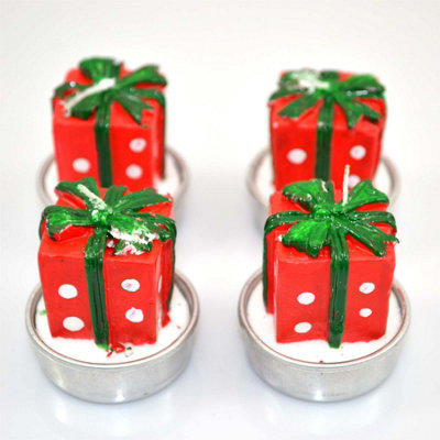 Novelty Decorative Christmas Decorations Candles Gift Box Xmas Home Decor Price Comparisons | Compare The Build