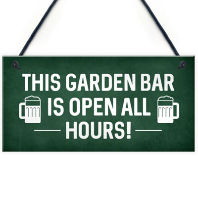 Novelty Home Bar Garden Summerhouse Shed Man Cave Sign Home Gift DIY