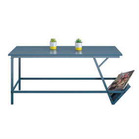 Novogratz Regal coffee table in blue
