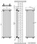 NRG 1500x470 mm Vertical Traditional 2 Column Cast Iron Style Radiator Black