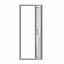 NRG 6mm Toughened Safety Glass Bi-Fold Door Shower Enclosure Screen - 1900x800mm Chrome