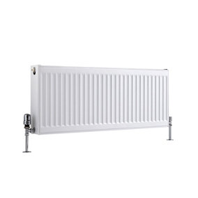 NRG White Type 22 Double Panel Double Convector Radiator Central Heating Rad - (H)400 x (W)1000mm