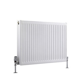 NRG White Type 22 Double Panel Double Convector Radiator Central Heating Rad - (H)600 x (W)800mm