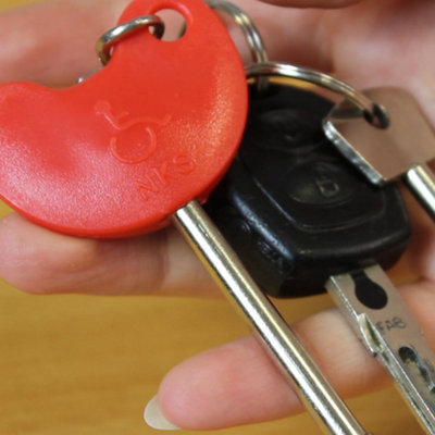 NRS Healthcare National Key Scheme Key With Red Handle