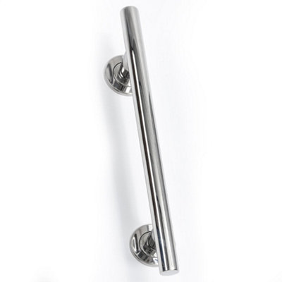NRS Healthcare SPA Stainless Steel Grab Rail - Straight - 350mm (14")
