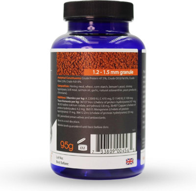 NT LABS OCEAN FOOD 55 MARINE CORAL REEF GRANULAR FISH TANK SINKING ...