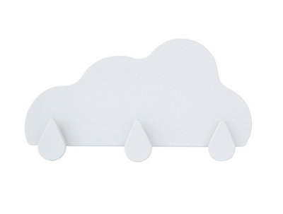Nuage Coat Rack and Shelf Set, W52.5xD5.2xH27.9cm