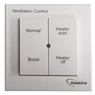 Nuaire Drimaster Eco Heat HC PIV, Wireless Humidity Sensor & Remote Control