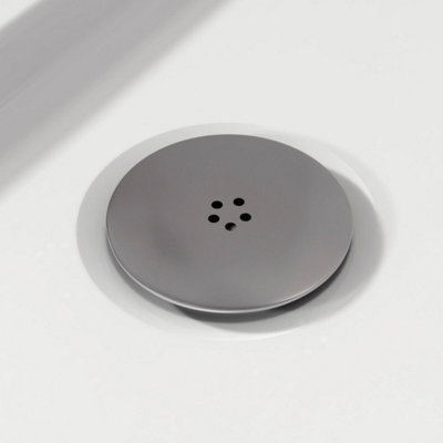 Nuie Chrome Mega Flow Shower Tray Waste 90mm | DIY at B&Q
