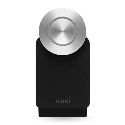 Nuki Smart Lock 3.0 Pro for Euro Cylinder Profile Keyless Smart Door Lock -  Black