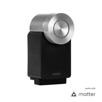 Nuki Smart Lock Pro 4th Generation for Euro Cylinder Profile Keyless Smart Door Lock - Black Price Comparisons | Compare The Build