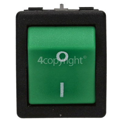 Numatic Genuine brand Vacuum Green On/Off Rocker Switch - NUM220582