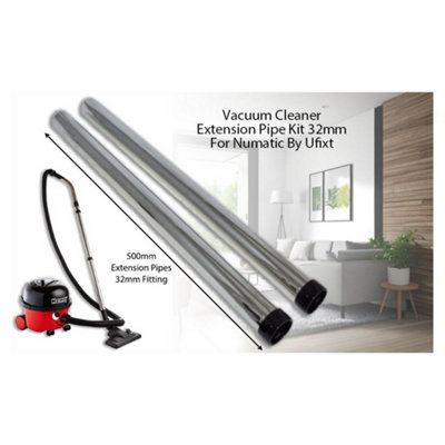 Ufixt Tubo Di Prolunga Aspirapolvere 32 Mm Da 1,7 A 9 Metri – Compatibile Con Numatic Basil, Charles, George, Harry, Henry, Hetty, James