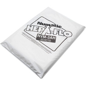 Numatic Vacuum Hoover Dustbags NVM3AH 604018 Large for NVQ570 NVDQ570 pack of 10