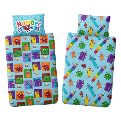 Numberblocks Childrens/Kids Meet The Number Blocks Reversible Duvet Set ...