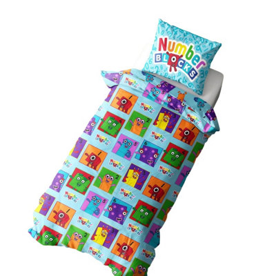 Numberblocks Childrens/Kids Meet The Number Blocks Reversible Duvet Set ...