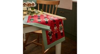 Nutcracker Parade Festive Graphic Print 100% Cotton Tea Towel Price Comparisons | Compare The Build