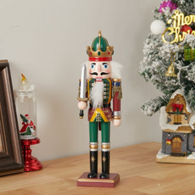 Nutcracker Soldier Figurine Christmas Decoration Xmas Ornament H 30 cm