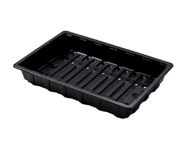 Nutley's 38cm Plastic Full-Size Seed Trays With Drainage Holes (Pack of 6)