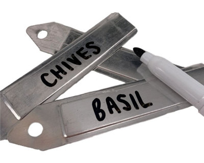 Nutley's Aluminium Plant Seedling Marker Labels