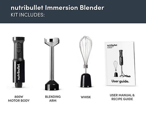 Nutribullet Immersion Blender - Black