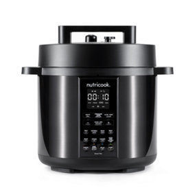 Nutricook 8L Smart Pot 2 Black 9 In 1 Electric Pressure Cooker