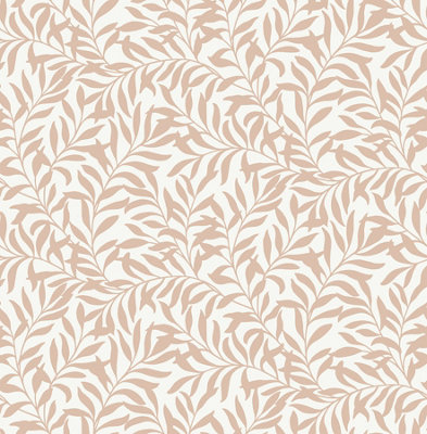 NuWallpaper NUS4475 Wisley Peel & Stick Wallpaper, Terracotta