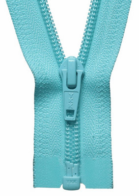 NYLON O/E ZIP 36CM - Nylon Open End Zip: 36cm: Turquoise - YKK