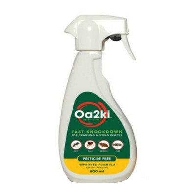 OA2KI Pesticide Free Insect Killer 500ml Trigger spray