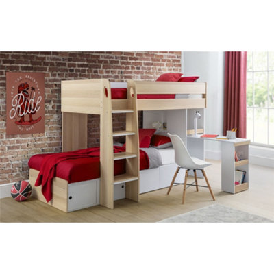 Ashley bunk deals bed with desk