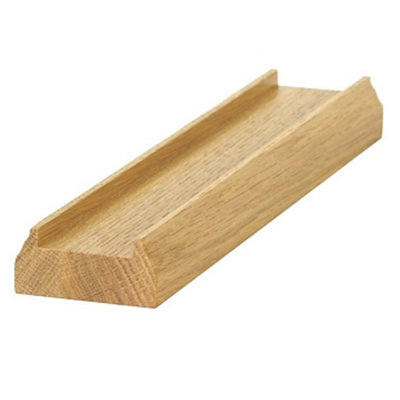 Oak Baserail TBR 3.0m 41mm Groove For Stair Spindles UK Manufactured Traditional Products Ltd