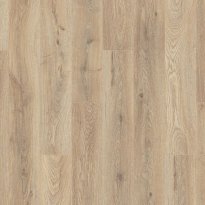 Oak Effect Laminate Flooring 12mm AC5 Rated Floorboards 6 Plank Box 1.51m²