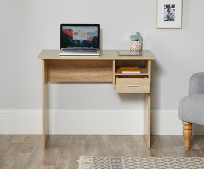 Desk with drawers on deals one side