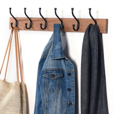 heavy duty wall mounted coat hooks