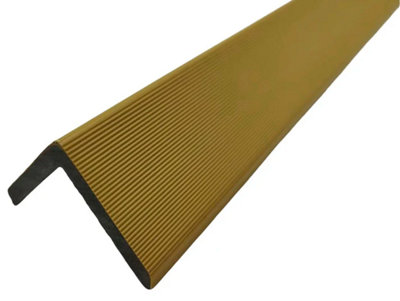 Oak WPC Composite Angle Trim 290CM Pack of 10 Outdoor Corner Edge Trim ...